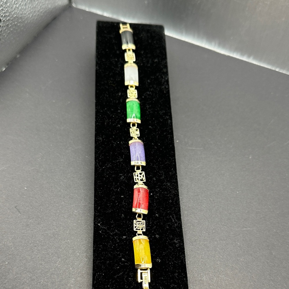 Multicolor Gemstone Bracelet